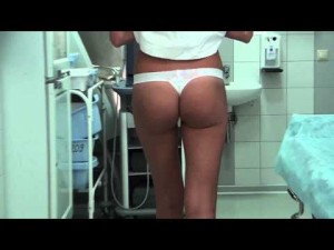 Глютеопластика. Имплантаты Евросиликон 150см3. Хирург Соколов А.А. Пациентка №6 Видео 2